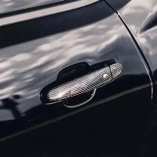 16-24 Camaro Carbon Fiber Exterior Door Handle Covers 1