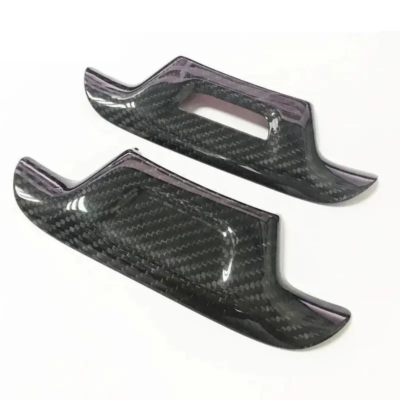 16-24 Camaro Carbon Fiber Lower Steering Wheel Emblem Trim Cover 1