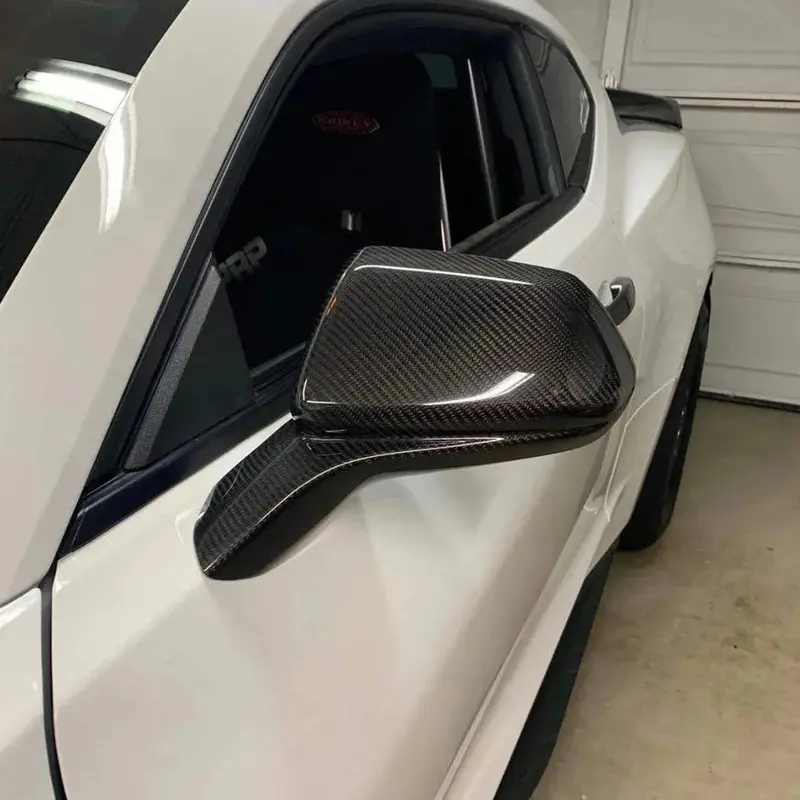 16-24 Camaro Carbon Fiber Mirror Covers 1