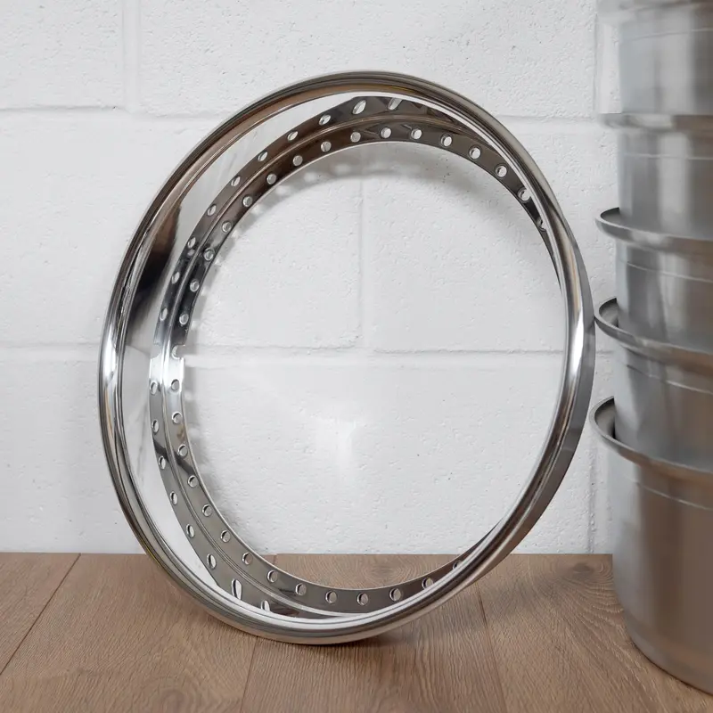 18" Work Rezax 2  - 40 Bolt Reverse Outer Wheel Lip 1