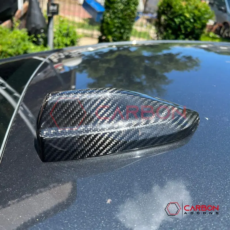 2020+ Camaro Carbon Fiber Shark Fin Antenna Cover 1