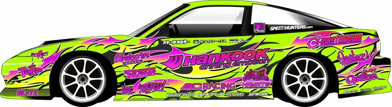 Autocollant - Décoration Complète - Hankook 2 - Blackdrift - Bdg0102 1