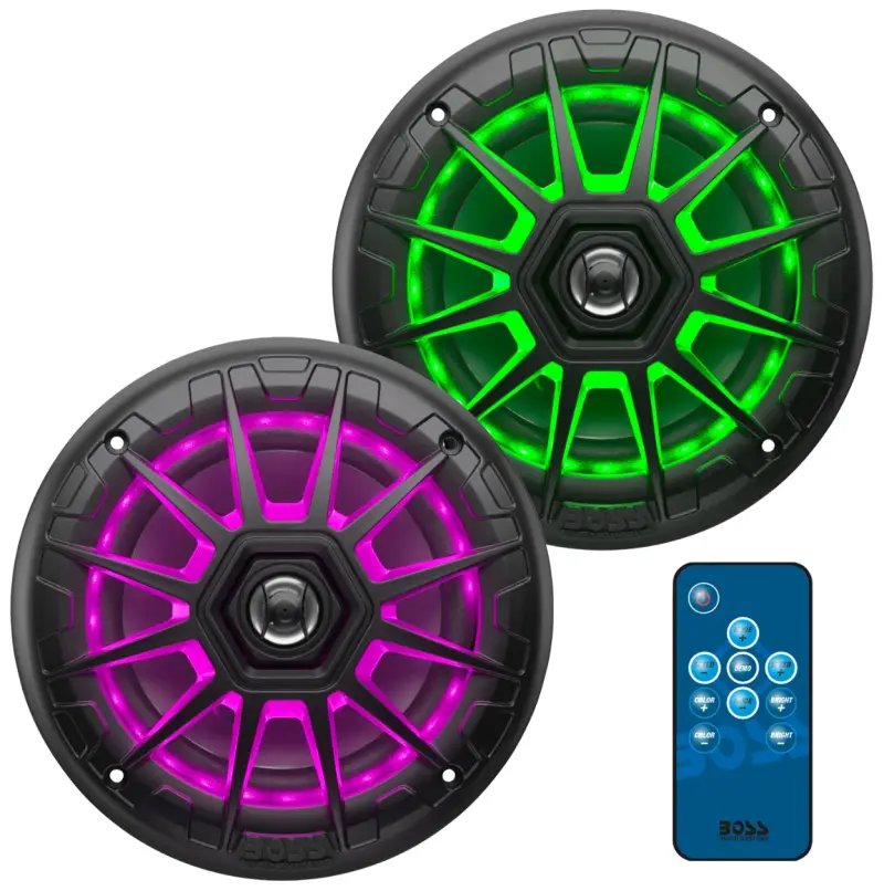 Boss Audio Systems 6.5In Marine Speakers / 200 Watts Per Pair / 2 Way 1