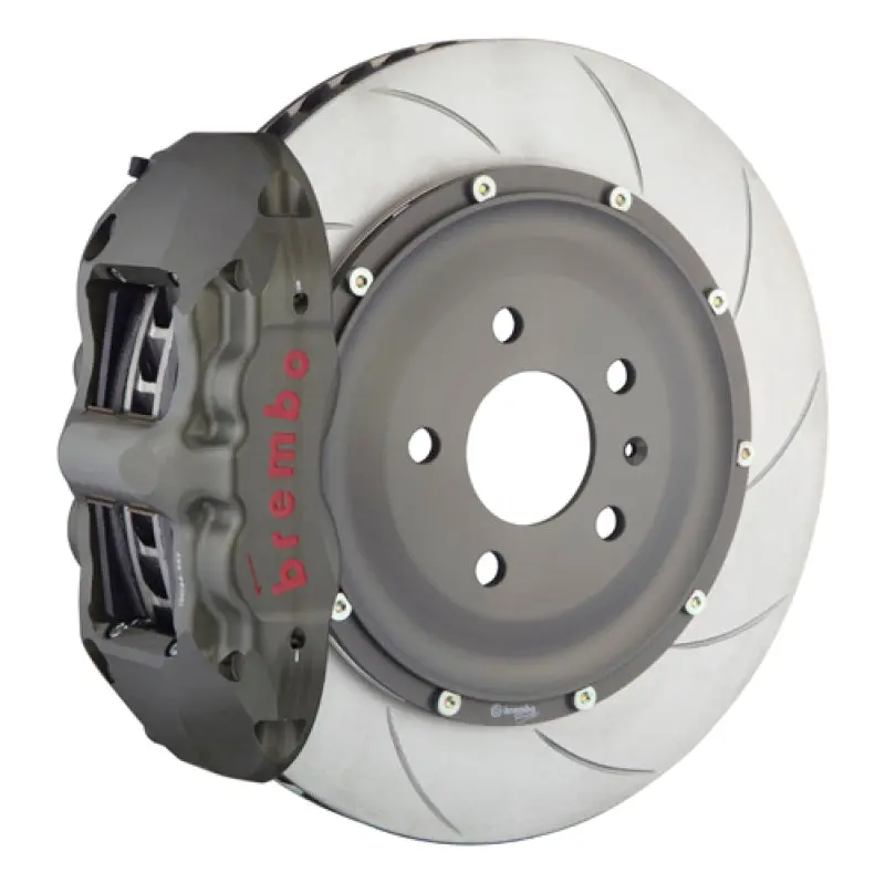 Brembo 14+ 991 Turbo/991 Turbo S Pista Rear Race Bbk 4 Pist Forged355x32x53a 2Pc Rotor T5-Clear Ha 1