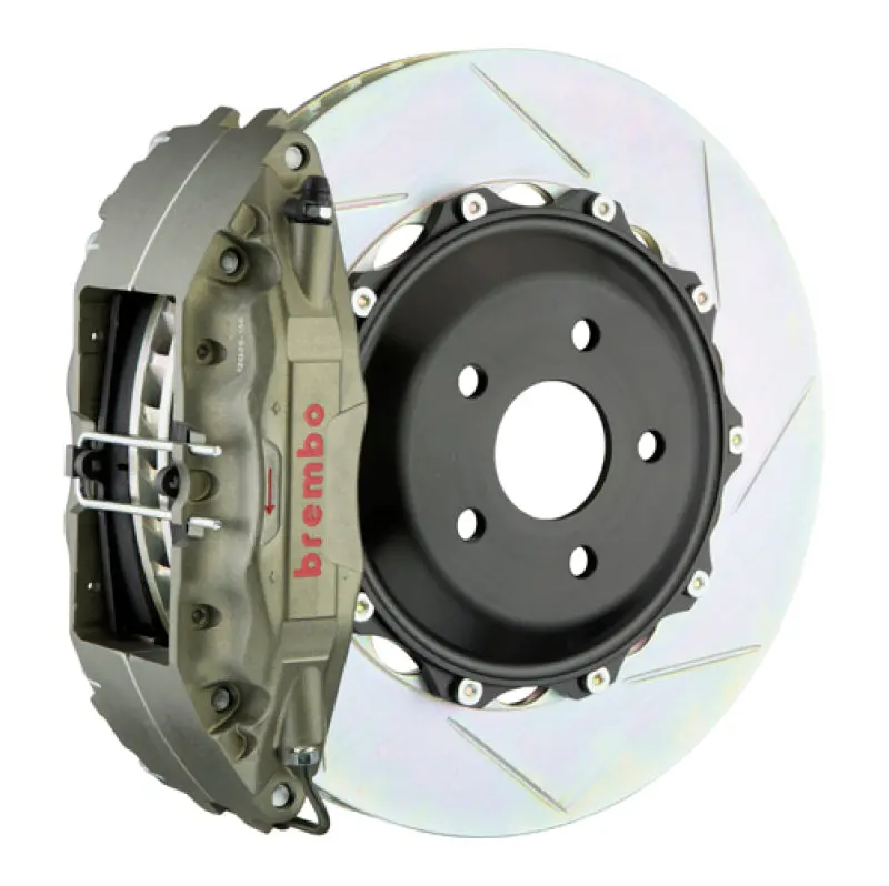 Brembo 15-23 Mustang Pista Rear Race Bbk 4 Piston Billet 2Pc355x28 X54a 2Pc Rotor T1-Clear Ha 1