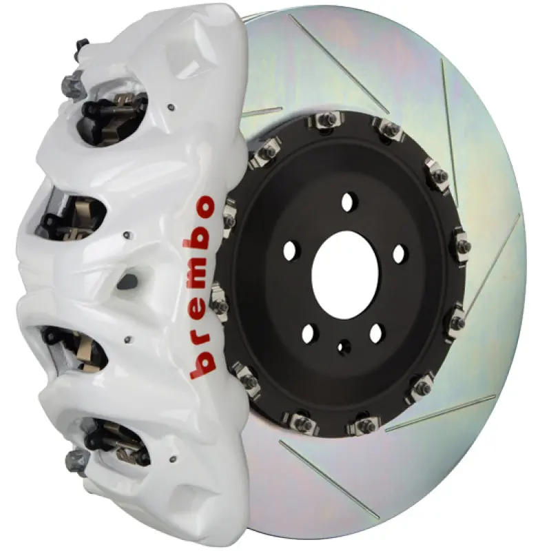 Brembo 16-21 Land Cruiser (J200) Front Gt Bbk 8 Piston Cast 412X38 2Pc Rotor Slotted Type-1- White 1