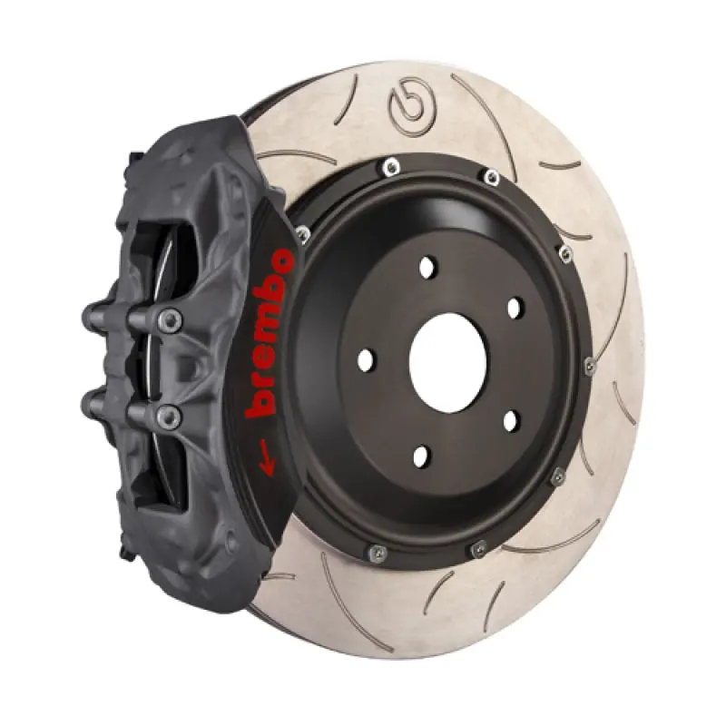 Brembo 17-20 Civic Si Sedan Pista Front Race Bbk 6 Pist Forged 2Pc355x32x53a 2Pc Rotor T3l-Black Ha 1