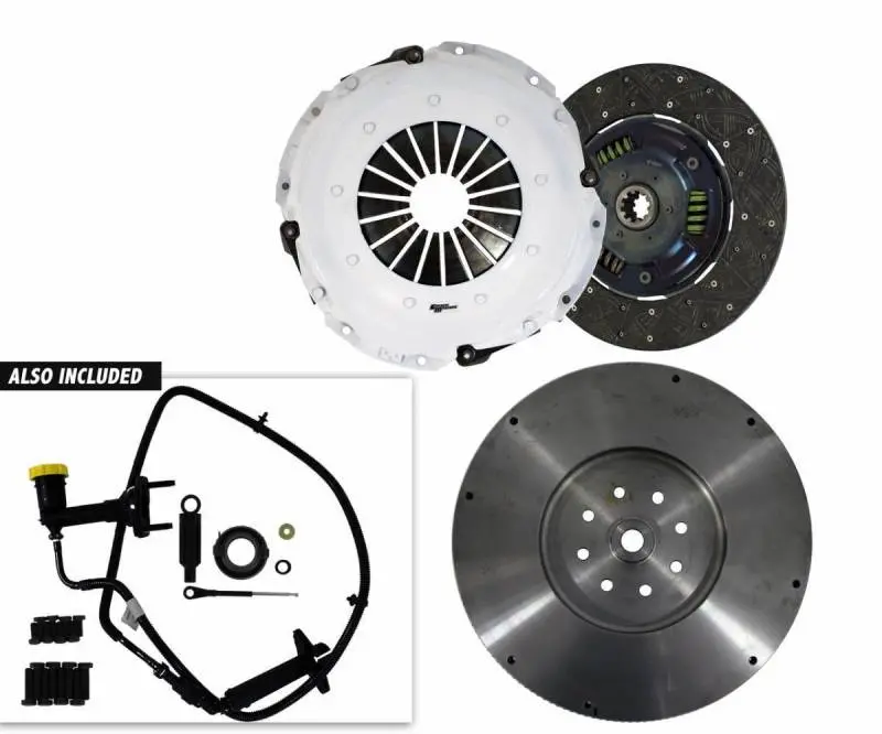 Clutch Masters 07-16 Dodge Ram 2500/3500 6.7L W/G56 Trans Fxt100 Sprung Organic Clutch Kit W/Fw 1
