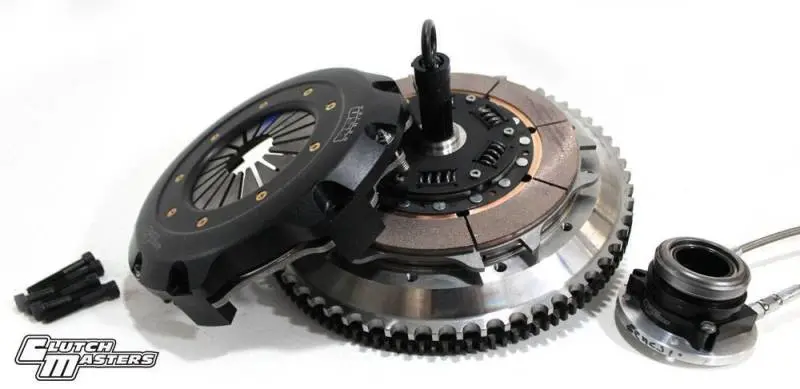 Clutch Masters 09-12 Hyundai Genesis Coupe 2.0T Fx850 Twin Disc 8.5In Race Kit W/ Steel Fw & Slave 1
