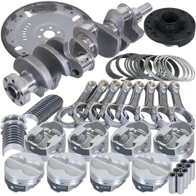 Eagle Ford 302 3.400In Crank 5.400In I-Beam Rods 4.040In Pistons 164 Tooth Fp Balanced Assembly 1