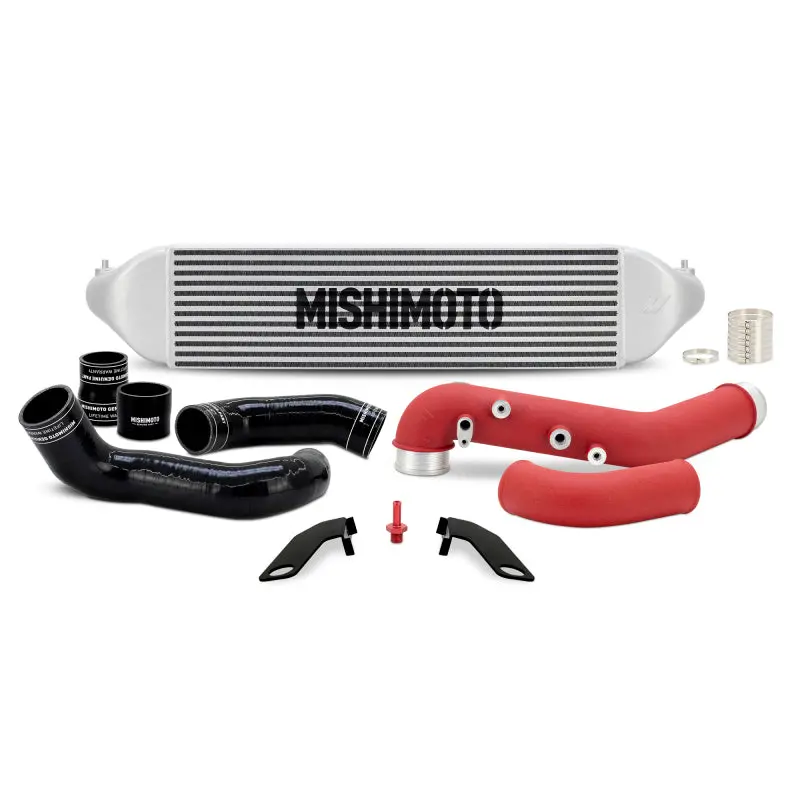 Mishimoto 2023+ Honda Civic Type-R Intercooler Kit W/Pipes - Silver Intercooler/Red Pipes 1
