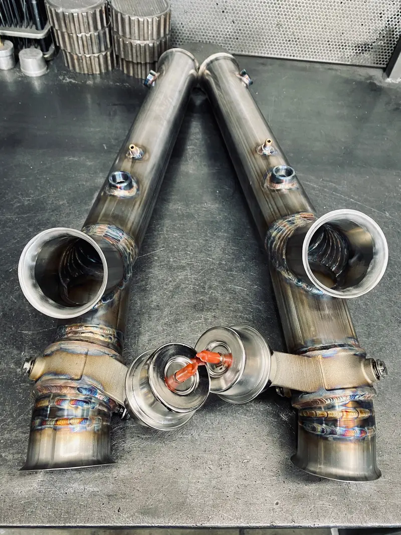Murcielago Primary Pipes - Lp Models 1