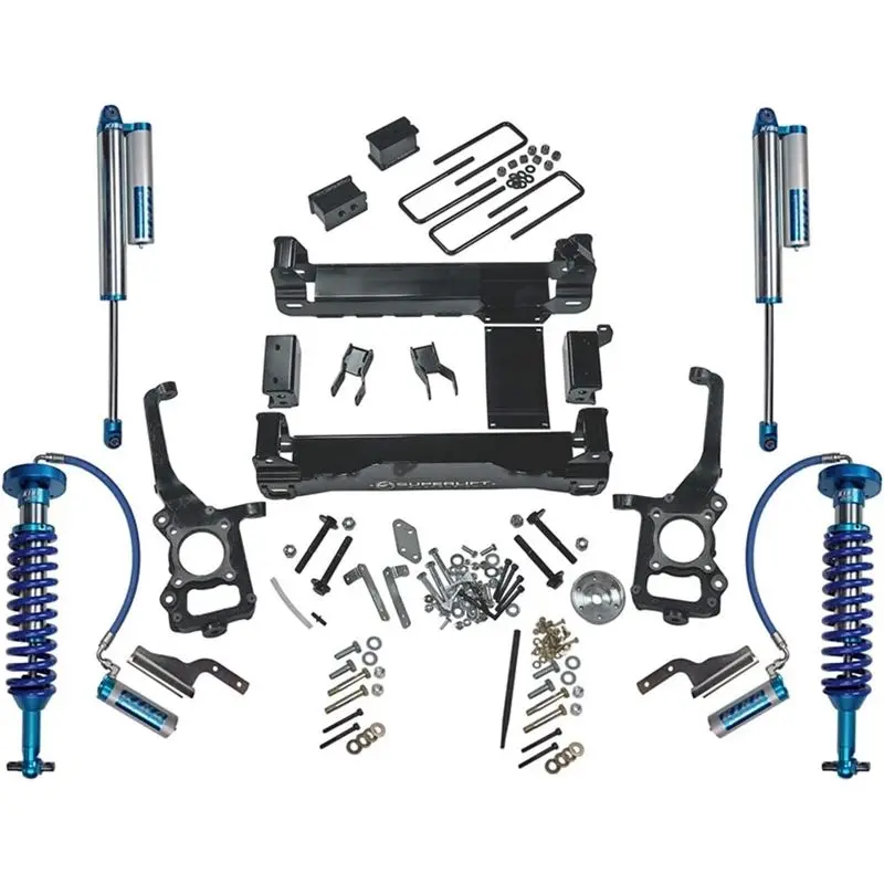 Superlift 15-20 Ford F-150 4Wd 6In Lift Kit W/ King Front Coilovers / King Reservoir Rear Shocks 1