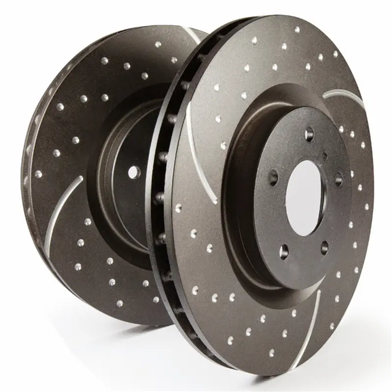 Ebc Gd281 3Gd Series Slotted Front Brake Rotors For Trucks And Suvs 1