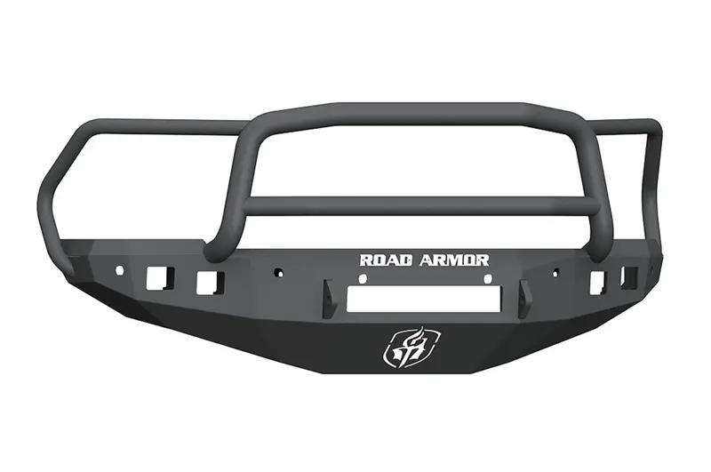 Road Armor 4162F5B-Nw Stealth Front Bumper – Non-Winch Design, Lonestar Guard, 6 Sensor Mounts, Satin Black Finish 1