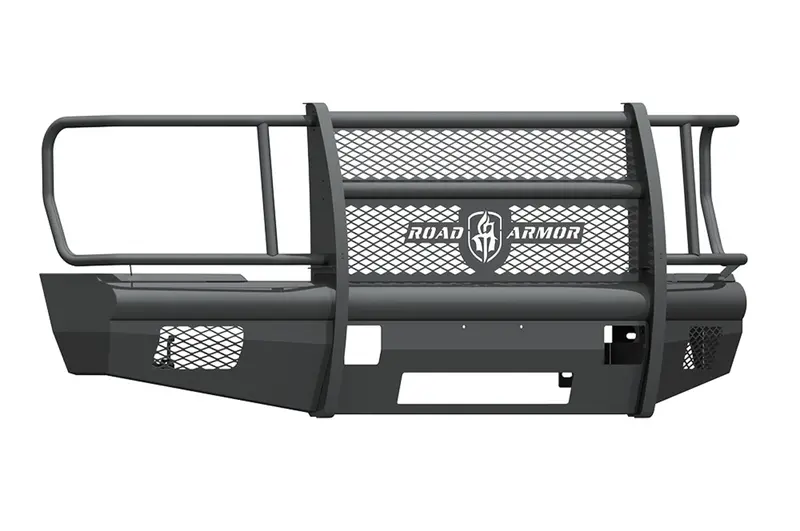 Road Armor 608Vf6B Vaquero Front Bumper – Non-Winch Full-Guard Design In Satin Black Finish 1